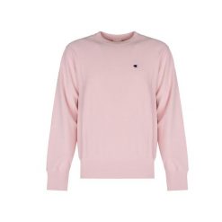 Bluza trekking męska C-Neck. Czerwone bluzy bez kaptura męskie CHAMPION, m, z bawełny. Za 177.00 zł.