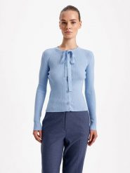 BGN Kardigan w kolorze błękitnym rozmiar: 36. Niebieskie kardigany damskie BGN, bez wzorów. Za 74.28 zł.