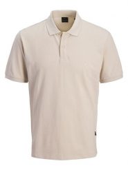 Jack & Jones Koszulka polo "Blaweston" w kolorze beżowym rozmiar: S. Brązowe koszulki polo męskie Jack & Jones, s, bez wzorów, z bawełny, bez ramiączek. Za 70.24 zł.