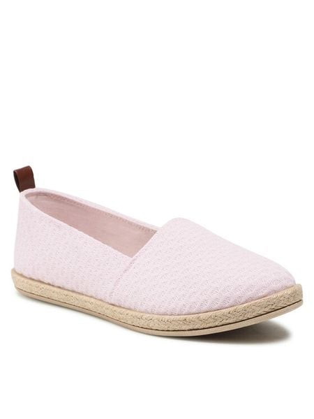 Jenny Fairy Espadryle WSK1609-03 Różowy. Czerwone espadryle damskie Jenny Fairy, bez wzorów, z materiału, bez obcasa. Za 69.99 zł.