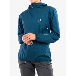 Kurtka z membraną damska Haglofs L.I.M Proof Jacket. Zielone kurtki damskie Haglöfs, l, bez wzorów, bez kaptura. W wyprzedaży za 691.85 zł.