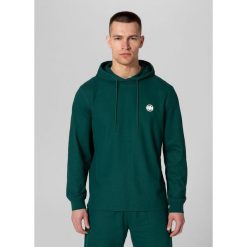 Bluza męska Pitbull z kapturem Pique Rockey. Zielone bluzy sportowe męskie PITBULL, bez wzorów, sportowe, bez kołnierzyka, bez ramiączek. Za 179.00 zł.