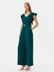 Rinascimento Kombinezon CFC0122556003 Zielony Regular Fit. Zielone kombinezony damskie RINASCIMENTO, xs, bez wzorów, z syntetyku, bez kołnierzyka, bez ramiączek. Za 389.99 zł.