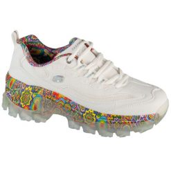 Buty sportowe Sneakersy damskie, Jen Stark: Hi-Ryze - Deco Drip. Białe buty sportowe na co dzień damskie Skechers, bez wzorów, trekkingowe. Za 489.99 zł.