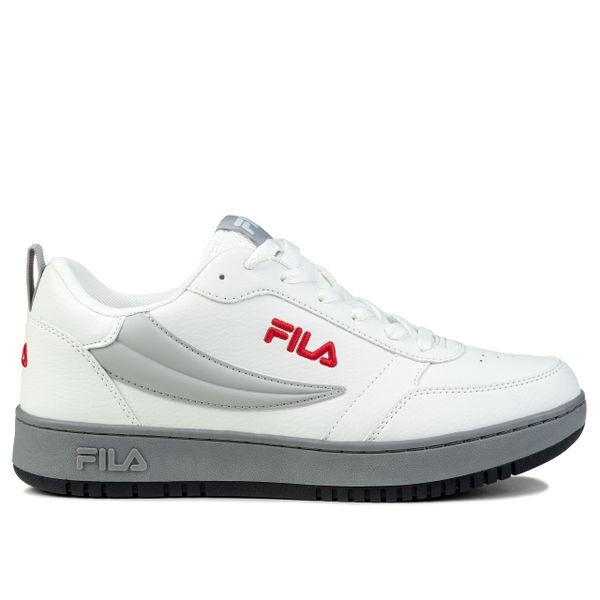 Buty męskie sportowe do chodzenia Fila REGA NF. Białe buty sportowe na co dzień męskie Fila, z materiału, bez zapięcia, trekkingowe. Za 189.00 zł.