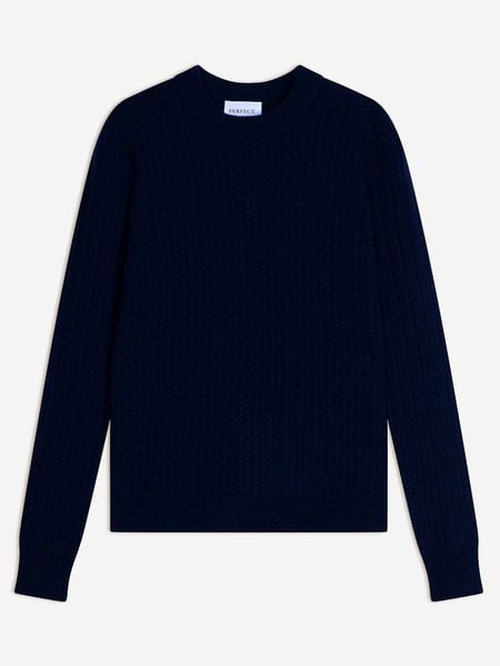 Perfect Cashmere Kaszmirowy sweter "Maelle" w kolorze granatowym rozmiar: XL. Niebieskie swetry klasyczne damskie Perfect Cashmere, xl, z kaszmiru, bez kołnierzyka. Za 307.46 zł.