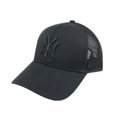Czapka z daszkiem - Branson - New York Yankees - Regulowana - Dorośli - Czarna. Czarne czapki męskie 47 Brand, bez wzorów. Za 89.99 zł.