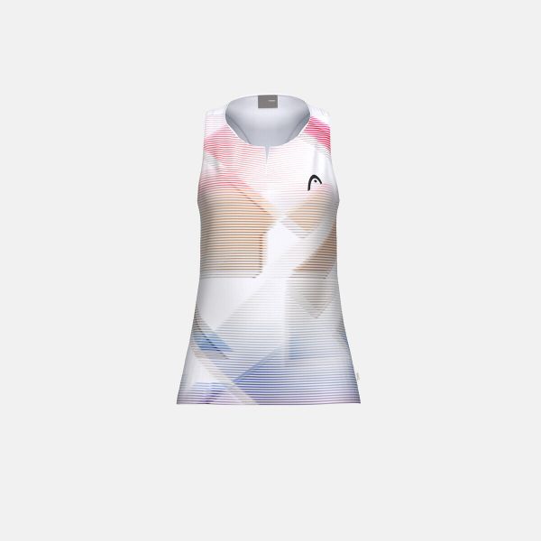 AGILITY Damski Top Bez Rękawów. Niebieskie topy damskie HEAD, xl, bez wzorów, z dzianiny, bez ramiączek. Za 230.00 zł.
