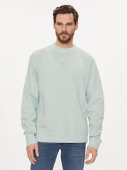Boss Bluza Wefade 50472271 Zielony Regular Fit. Zielone bluzy bez kaptura męskie Boss, m, z bawełny. Za 479.99 zł.