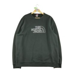 Second life - Męska czarna bluza TNF - Stan bardzo dobry. Czarne bluzy bez kaptura męskie The North Face, m. Za 127.76 zł.