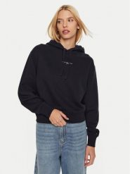Tommy Hilfiger Bluza WW0WW42896 Granatowy Regular Fit. Niebieskie bluzy bez kaptura damskie Tommy Hilfiger, xxs, z bawełny. Za 419.99 zł.