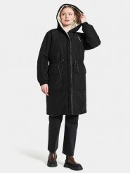 Didriksons Dwustronna parka "Anna" w kolorze biało-czarnym rozmiar: 40/42. Białe parki damskie Didriksons, bez wzorów. Za 329.42 zł.