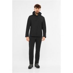 Kurtka męska VIKING Kerns Man Softshell. Czarne kurtki softshell damskie VIKING, m, bez wzorów, z softshellu, bez kaptura. Za 299.90 zł.