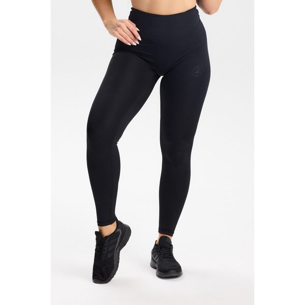 Damskie legginsy sportowe fitness Rough Radical Pure Flow Long. Czarne legginsy damskie ROUGH RADICAL, s, bez wzorów. W wyprzedaży za 135.92 zł.