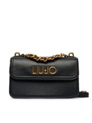 Liu Jo Torebka AA6121 E0958 Czarny. Czarne listonoszki damskie Liu Jo, bez wzorów, ze skóry, bez dodatków. Za 639.99 zł.