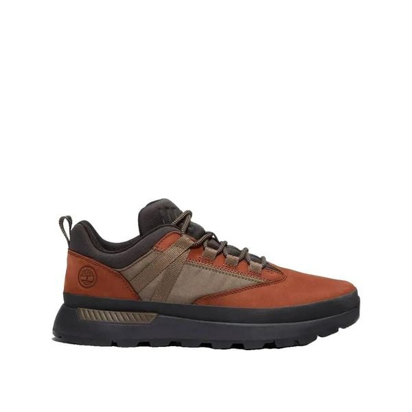 Buty turystyczne Timberland Euro Trekker Low Marron. Brązowe buty trekkingowe męskie Timberland, z gumy, bez zapięcia, trekkingowe. Za 433.55 zł.