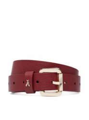 Patrizia Pepe Pasek Damski CW8684/L001-B861 Brązowy. Brązowe paski damskie Patrizia Pepe, bez wzorów, ze skóry. Za 419.99 zł.