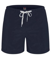 Clique Venice - Szorty unisex casual z 100% poliamidu z recyklingu, Navy. Niebieskie szorty męskie CLIQUE, bez wzorów, z poliamidu, casualowe. Za 144.85 zł.