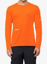 Bluza termoaktywna Mammut Eiger Nordwand FL Longsleeve. Brązowe bluzy bez kaptura męskie Mammut, l, z dzianiny. Za 449.99 zł.