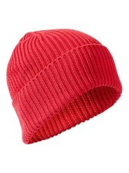 Camel Active Czapka beanie w kolorze koralowym rozmiar: onesize. Czerwone czapki zimowe damskie Camel Active, z bawełny. Za 105.63 zł.