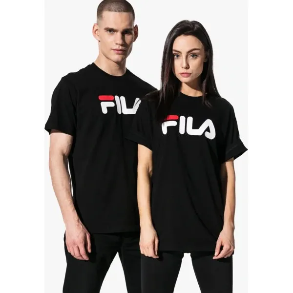 Fila Koszulka Ss Pure Short Sleeve Shirt U , czarny, rozmiar M. Czarne t-shirty damskie Fila, m, bez wzorów, z materiału, bez kołnierzyka. W wyprzedaży za 99.99 zł.