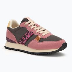 Buty damskie Napapijri Astra. Brązowe obuwie trekkingowe damskie Napapijri. Za 269.99 zł.