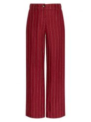 MOSS COPENHAGEN Spodnie w kolorze bordowym rozmiar: XL. Czerwone spodnie materiałowe damskie MOSS COPENHAGEN, bez wzorów, z materiału. Za 359.95 zł.