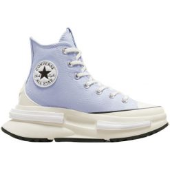 Buty sportowe Converse Run Star Legacy CX. Niebieskie buty sportowe na co dzień damskie Converse, bez wzorów, z materiału. Za 590.00 zł.