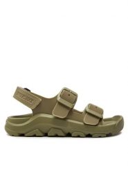 Birkenstock Sandały Mogami 1026772 S Khaki. Brązowe sandały chłopięce Birkenstock, ze skóry, bez zapięcia. Za 149.99 zł.