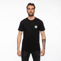 Koszulka z krótkim rękawem Legia eLka. Czarne t-shirty sportowe męskie LEGIA, xl, bez ramiączek, do piłki nożnej. Za 99.99 zł.