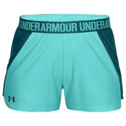 Spodenki sportowe damskie Under Armour New Play Short. Czarne spodenki sportowe damskie Under Armour, l, na fitness i siłownię. Za 149.00 zł.