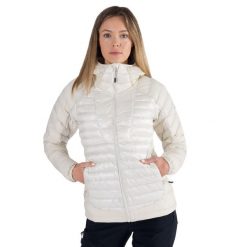 Kurtka puchowa damska Columbia Labyrinth Loop Hooded. Czarne kurtki damskie Columbia, m, bez wzorów, z puchu, bez kaptura. Za 479.99 zł.