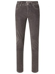 Pierre Cardin Spodnie sztruksowe w kolorze szarym rozmiar: W42/L32. Szare spodnie materiałowe męskie Pierre Cardin, z aplikacjami, ze sztruksu, klasyczne. Za 219.95 zł.