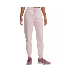 Spodnie dresowe Under Armour RIVAL FLEECE JOGGER. Białe spodnie sportowe damskie Under Armour, m, z bawełny, na fitness i siłownię. Za 248.82 zł.