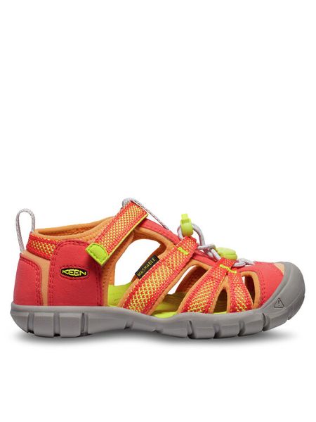Keen Sandały Jasper Suede Sneakers 1028844 Pomarańczowy. Brązowe sandały chłopięce Keen, z materiału, bez zapięcia. Za 239.99 zł.