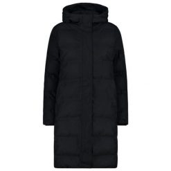Płaszcz damski turystyczne CMP 34K0096. Czarne płaszcze damskie CMP, s, bez wzorów, sportowe. Za 549.99 zł.
