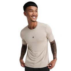 Koszulka rowerowa Gravel męska SIROKO Cedar. Brązowe t-shirty sportowe męskie SIROKO, l, z materiału, bez ramiączek, rowerowe. Za 169.00 zł.