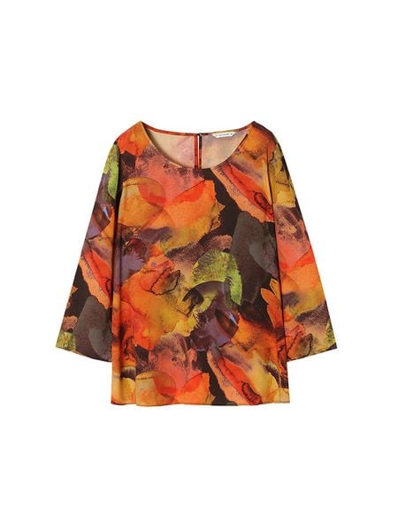 TATUUM Bluzka ze wzorem rozmiar: 36. Bluzki damskie Tatuum, bez wzorów, z wiskozy, bez kołnierzyka, bez ramiączek. Za 92.42 zł.