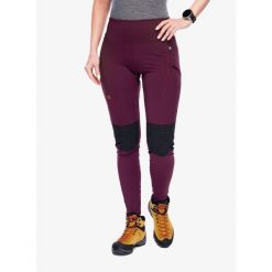Legginsy damskie Fjallraven Abisko Trekking Tights. Fioletowe legginsy damskie Fjällräven, m, bez wzorów. Za 858.75 zł.