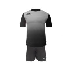 Zestaw Padel LUBECCA SMASH. Szare szorty męskie Legea, bez wzorów, z materiału. Za 100.00 zł.