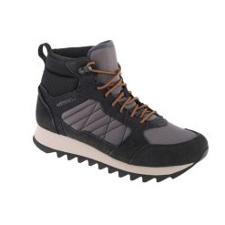 Buty trekkingowe męskie Merrell Alpine Mid Plr WP 2. Zielone buty trekkingowe męskie MERRELL, z gumy, za kostkę, bez zapięcia, trekkingowe. Za 399.99 zł.