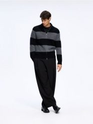 Sweter z wełną - wielobarwny. Swetry męskie Reserved, l, bez wzorów, z dzianiny, bez kołnierzyka. Za 279.99 zł.