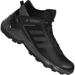 Czarne Buty adidas Terrex Eastrail Mid Gtx M F36760. Czarne buty trekkingowe męskie Adidas, z gore-texu, bez zapięcia, wspinaczkowe, adidas terrex, gore-tex. W wyprzedaży za 529.00 zł.