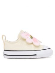 Converse Trampki Chuck Taylor All Star One Strap Embroidered Floral Easy On A13452C Écru. Trampki i tenisówki dziewczęce Converse, bez wzorów, z materiału, bez zapięcia. Za 219.99 zł.