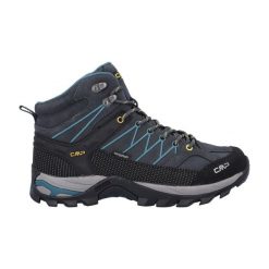 Buty trekkingowe CMP Rigel Waterproof. Niebieskie buty trekkingowe męskie CMP, z gumy, bez zapięcia, trekkingowe. Za 319.09 zł.