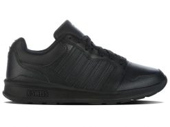 Buty sportowe RIVAL TRAINER (99078-029-M). Czarne buty sportowe na co dzień damskie K-Swiss, bez wzorów, na fitness i siłownię. Za 189.00 zł.