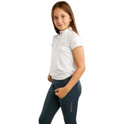 Dziewczęca koszulka do jazdy konnej Montar Everly Rosegold. Białe koszulki dziewczęce MONTAR, m, bez wzorów, z poliamidu, bez ramiączek. Za 218.00 zł.