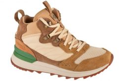 Buty sportowe Sneakersy damskie, Apline 83 Sneaker Recraft Mid WP. Brązowe buty sportowe na co dzień damskie MERRELL, bez wzorów, z materiału, trekkingowe. Za 479.99 zł.