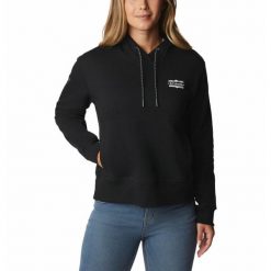 Bluza trekkingowa z kapturem Damska Columbia Lodge Hoodie. Czarne bluzy z kapturem damskie Columbia, m. Za 161.99 zł.