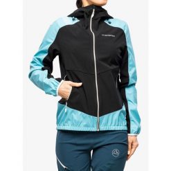 Kurtka softshell damska La Sportiva Aequilibrium Softshell Jacket. Zielone kurtki damskie La Sportiva, bez wzorów, z softshellu, bez kaptura. Za 780.99 zł.